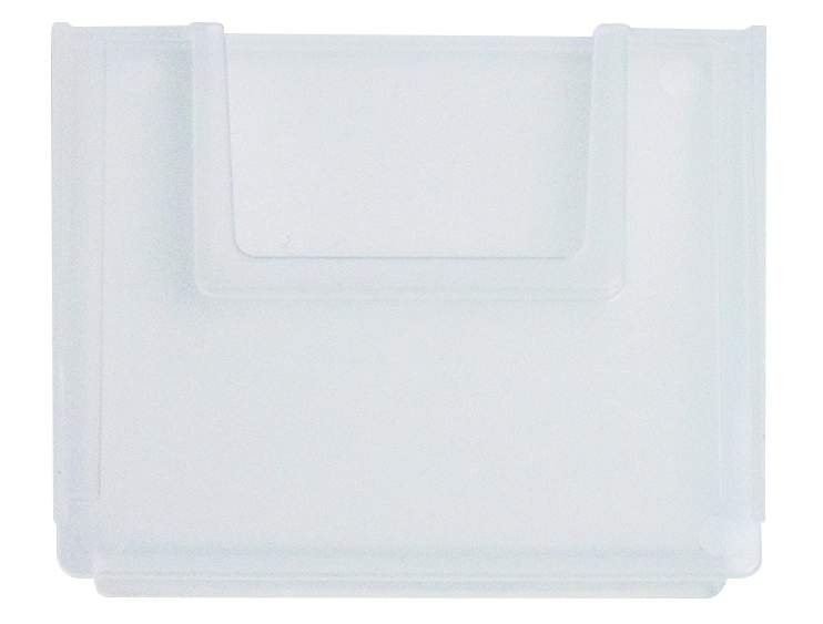 Trennwand  für Regalkästen 93 mm, transparent