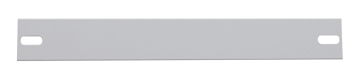 Stirnwandabgrenzung, 39 x 300 mm (H x T), RAL 7035 lichtgrau