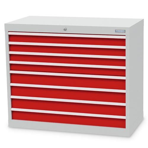 Schubladenschrank, 980 x 500 x 819 mm (BxTxH), R 36-16, Schubladenanzahl: 8 Schubladenschrank, 980 x 500 x 819 mm (BxTxH), R 36-16, Schubladenanzahl: 8