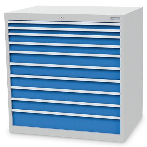 Schubladenschrank, 1005 x 736 x 1019 mm (BxTxH), R 36-24, Schubladenanzahl: 10 Schubladenschrank, 1005 x 736 x 1019 mm (BxTxH), R 36-24, Schubladenanzahl: 10