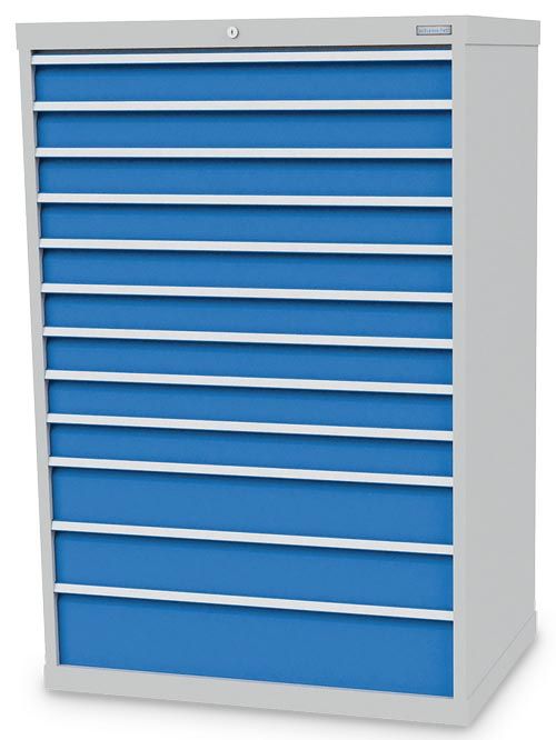 Schubladenschrank, 1005 x 736 x 1519 mm (BxTxH), R 36-24, Schubladenanzahl: 12 Schubladenschrank, 1005 x 736 x 1519 mm (BxTxH), R 36-24, Schubladenanzahl: 12