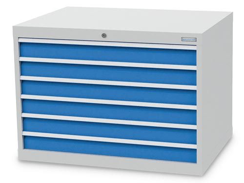 Schubladenschrank, 1005 x 736 x 719 mm (BxTxH), R 36-24, Schubladenanzahl: 6 Schubladenschrank, 1005 x 736 x 719 mm (BxTxH), R 36-24, Schubladenanzahl: 6