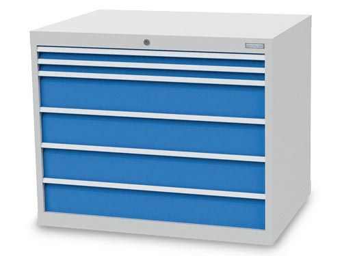 Schubladenschrank, 1005 x 736 x 819 mm (BxTxH), R 36-24, Schubladenanzahl: 6