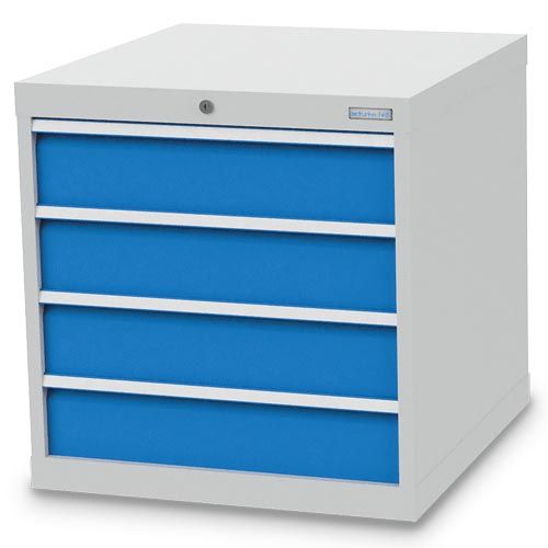 Schubladenschrank, 705 x 736 x 719 mm (BxTxH), R 24-24, Schubladenanzahl: 4