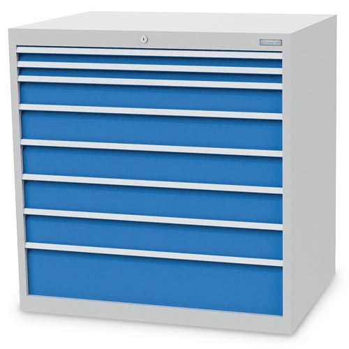 Schubladenschrank, 1005 x 736 x 1019 mm (BxTxH), R 36-24, Schubladenanzahl: 8 Schubladenschrank, 1005 x 736 x 1019 mm (BxTxH), R 36-24, Schubladenanzahl: 8