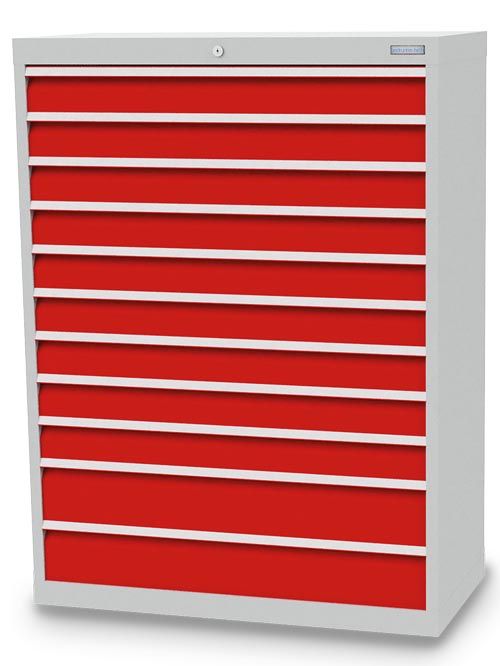 Schubladenschrank, 980 x 500 x 1319 mm (BxTxH), R 36-16, Schubladenanzahl: 11 Schubladenschrank, 980 x 500 x 1319 mm (BxTxH), R 36-16, Schubladenanzahl: 11