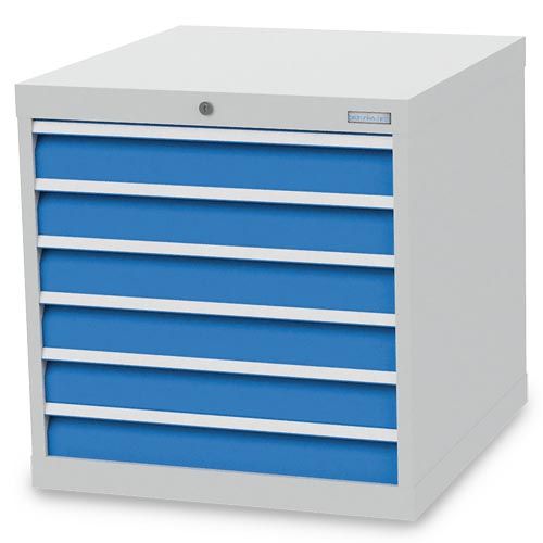 Schubladenschrank, 705 x 736 x 719 mm (BxTxH), R 24-24, Schubladenanzahl: 6
