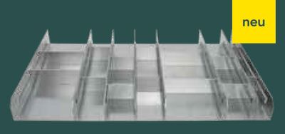 Schlitzwannen-Set 2, für Regalschublade S2