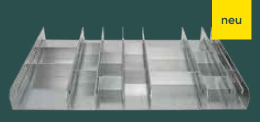 Schlitzwannen-Set 2, für Regalschublade S2