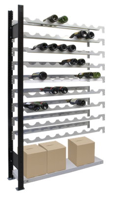 Weinregal Anbauregal