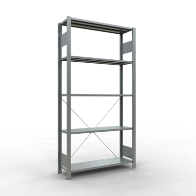 Fachbodenregal Grundregal, Fachbodenlast 85
 kg, einseitig nutzbar