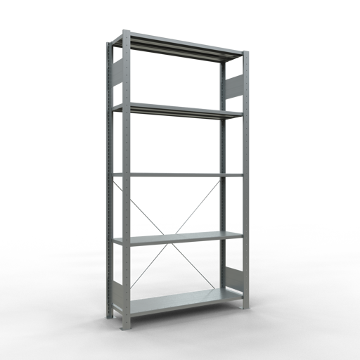 Fachbodenregal Grundregal, Fachbodenlast 85
 kg, einseitig nutzbar