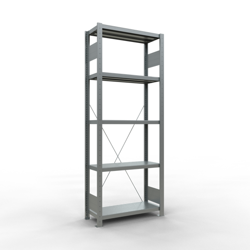 Fachbodenregal  Grundregal, Fachbodenlast 250 kg, einseitig nutzbar