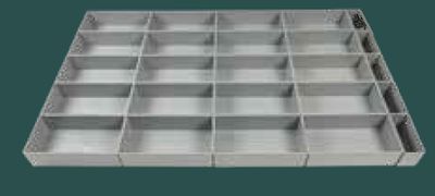 Einsatzkästen-Set 6, für Regalschublade S2