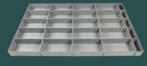 Einsatzkästen-Set 6, für Regalschublade S2