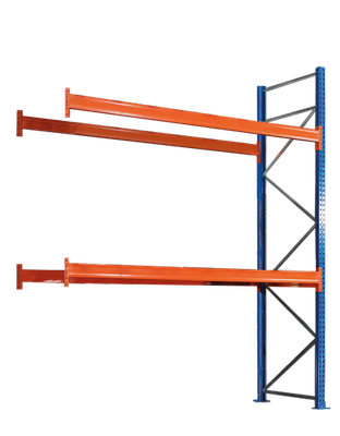 Palettenregal Anbauregal, Palettengewicht bis 1000 kg, 1 Feld à 2700 mm