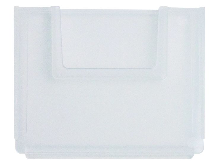 Trennwand  für Regalkästen 93 mm, transparent