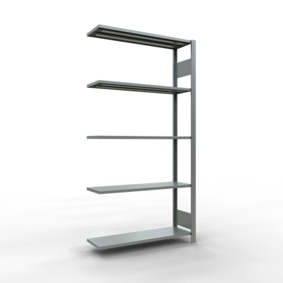 Fachbodenregal  Anbauregal, Fachbodenlast 85 kg, beidseitig nutzbar