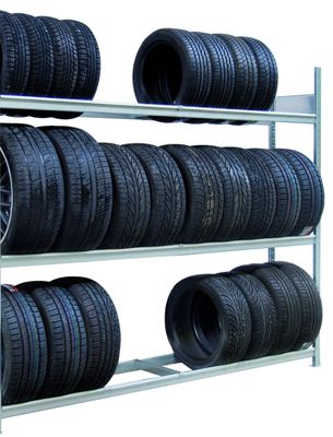 Grossfach-Räder-/Reifenregal, Anbauregal