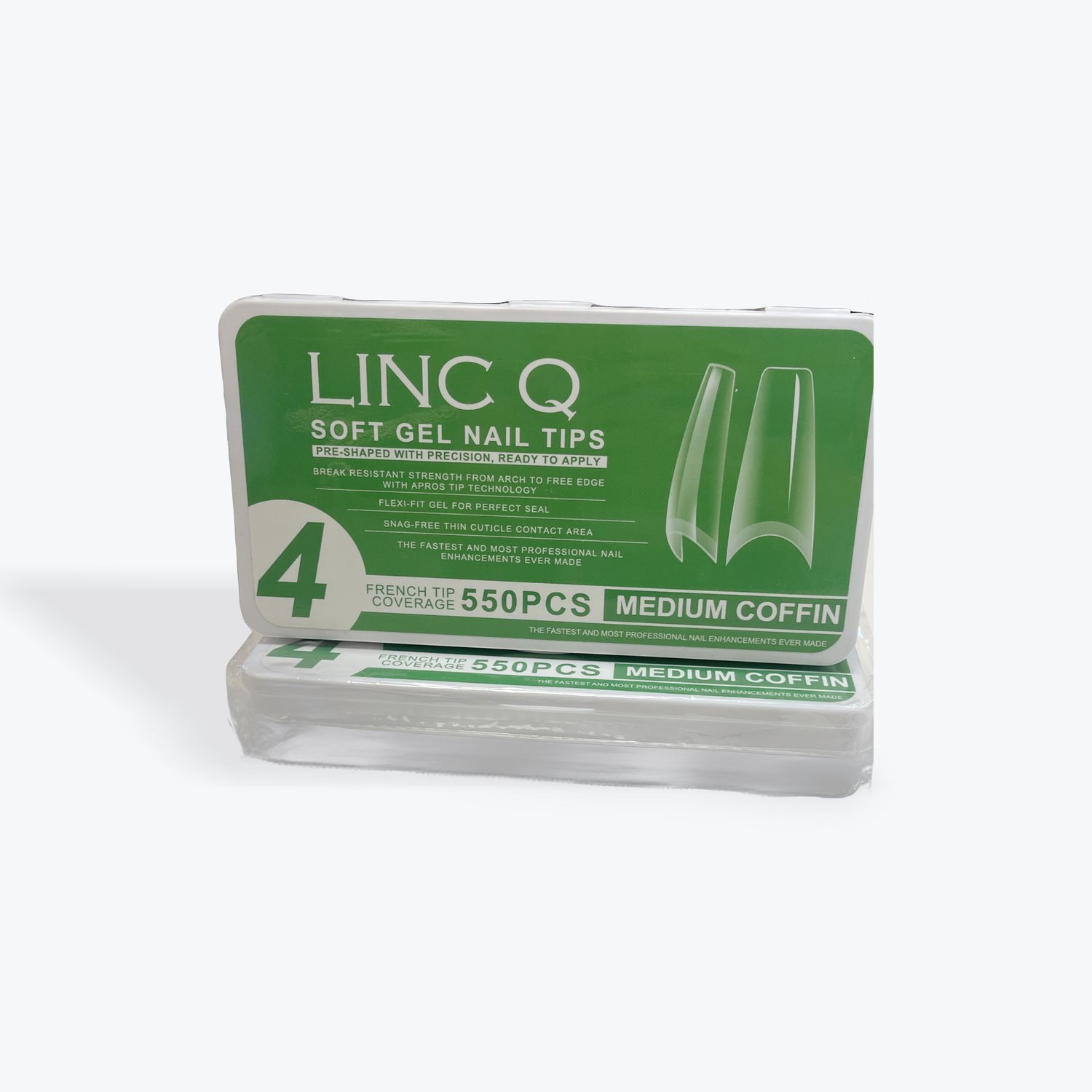 Soft Gel Nail Tips Coffin