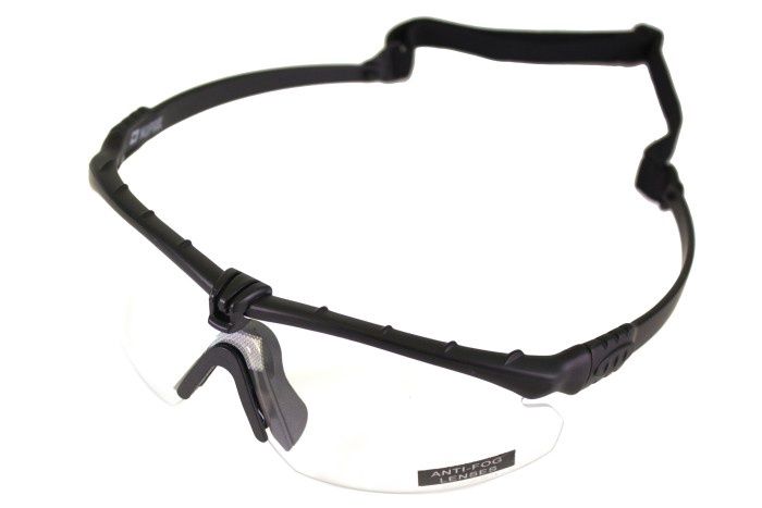 Battle Pro’s - Black Frame / Clear Lense W/Insert