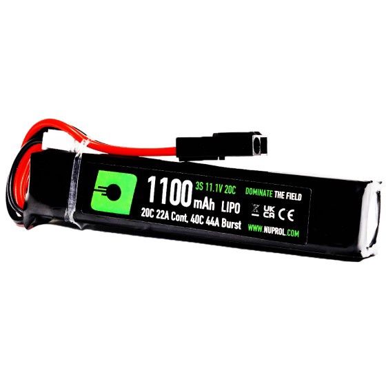LiPo Battery 1100mAh 11.1v 20c (Stick/Small Tamiya)