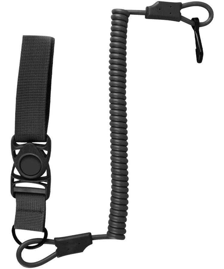 Tactical Pistol Lanyard, Colour: Black