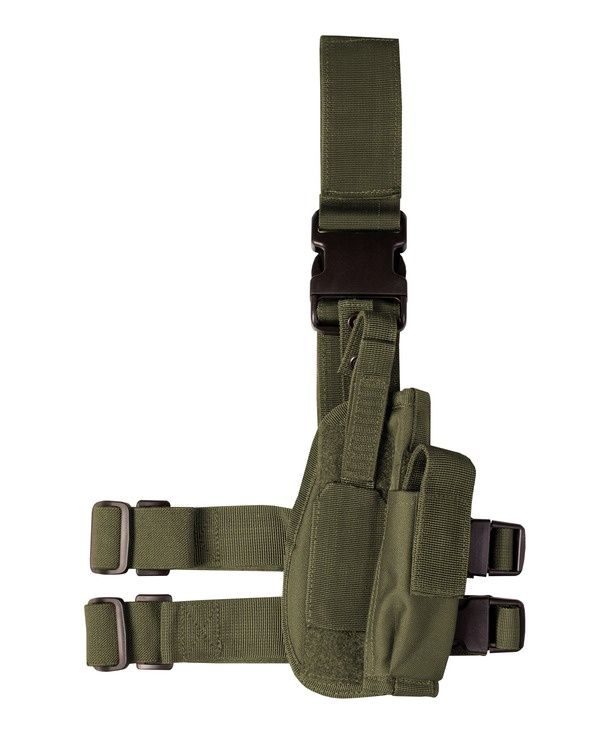 Tactical Leg Holster, Colour: Olive Green