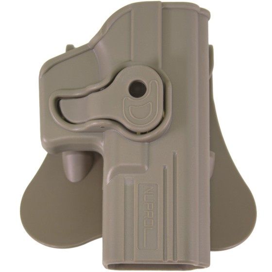 Perfect Fit Airsoft Holster (EU Series) (RH) (Tan)