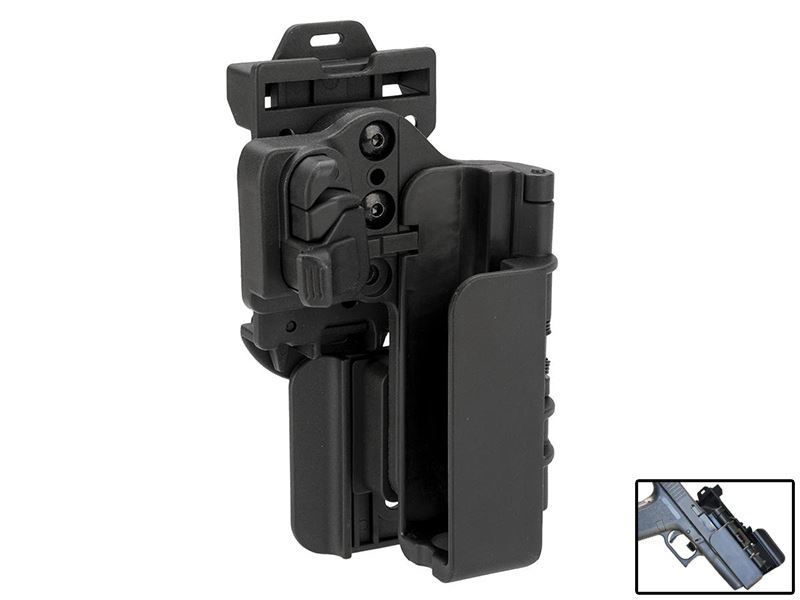 G17/22/19 Quick Tactical Holster (Black - QMH-G17)