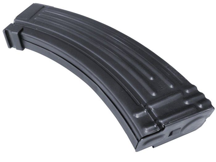 LCK47 (AK47) Magazine Folded Metal AEG (Mid-Cap/70R) (Black)