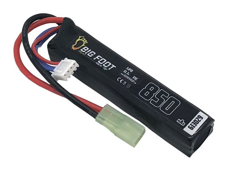 Heat Lipo Battery 850mAh 11.1v 15c (Bolt Compatible)