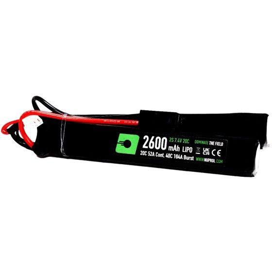 LiPo Battery 2600mAh 7.4v 20c (DBL/Small Tamiya)