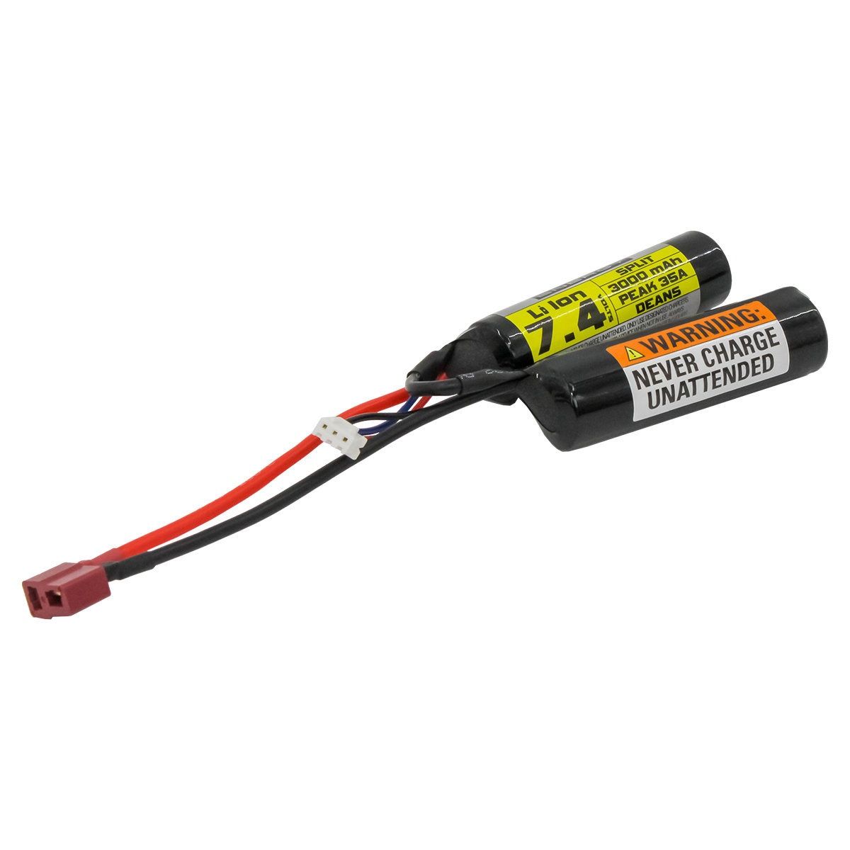 Li-Ion 7.4V 3000mAh Split Dean