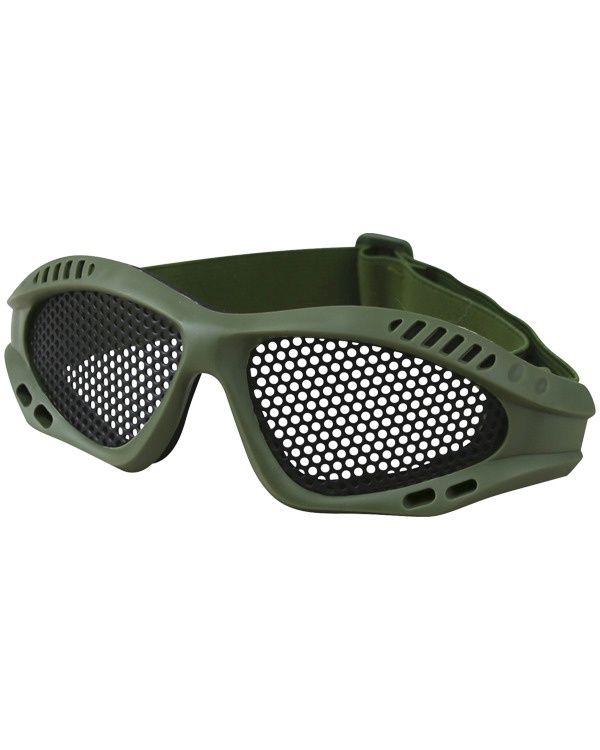Tactical Mesh Glasses – Olive Green