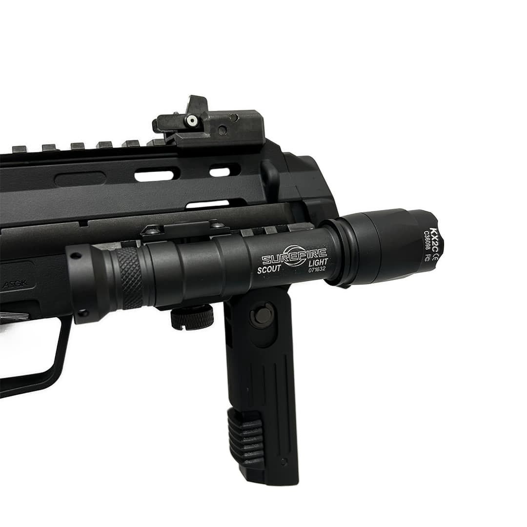 SF M600C Tac Light with Button and Pressure Switch Black