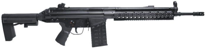 LC-3 AR Railed AEG Rifle