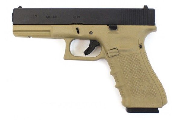 We - EU17 Gen 4 GBB Pistol (Black|Tan)
