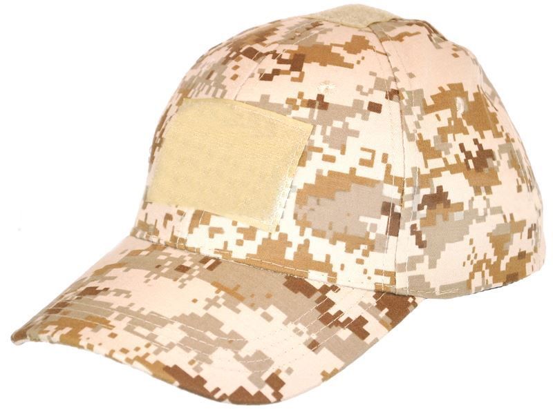Baseball Cap with Velcro (Desert Camo)