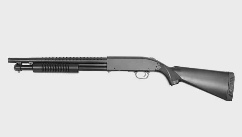 MP003A spring-loaded shotgun replica