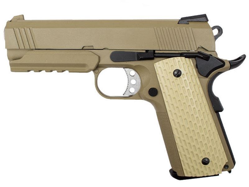 Desert Warrior 4.3 GBB Pistol (Tan)