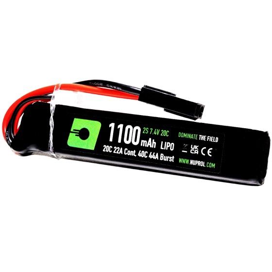 LiPo Battery 1100mAh 7.4v 20c (STK|Small Tamiya)