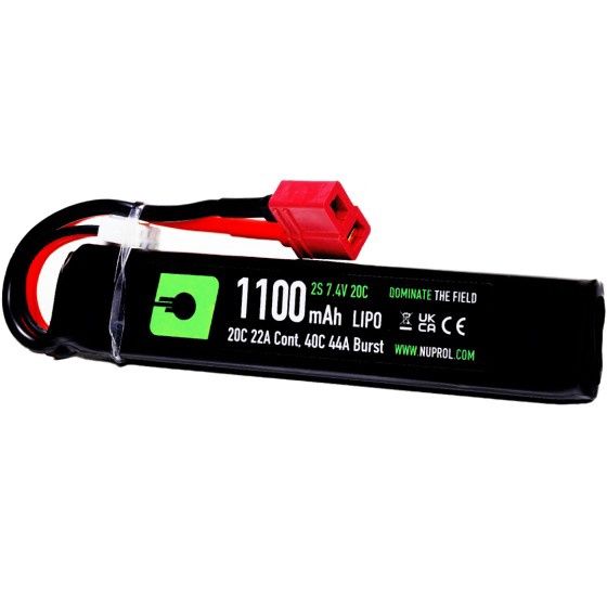 Nuprol LiPo Battery 1100mAh 7.4v 20c (STK|Deans)