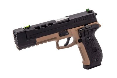 Vorsk - VP26X Custom GBB Pistol in Desert Tan and Black