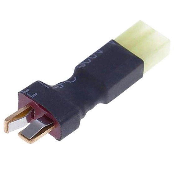 Small Tamiya to Deans T-Connector Adapter (M-Deans|F-Tamiya)