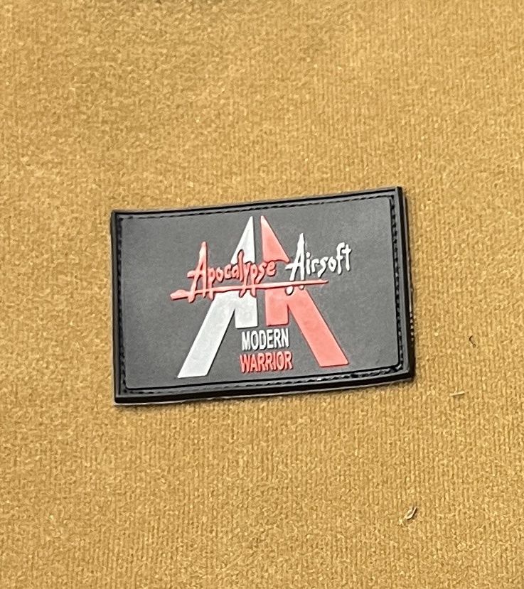 Apocalypse Airsoft / Modern Warrior Patch (Rectangle)