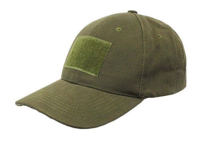 Combat Cap w/Velcro - Green