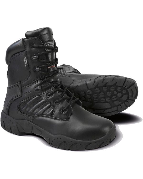 Tactical Pro Boot – Black – All Leather, Size: 4