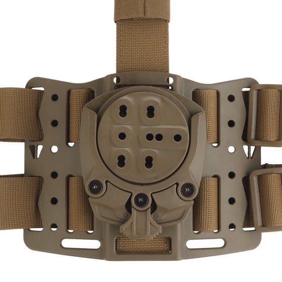 Drop Leg Adapter v2 (for Nuprol UNI &amp; Kydex Holster) (Tan)