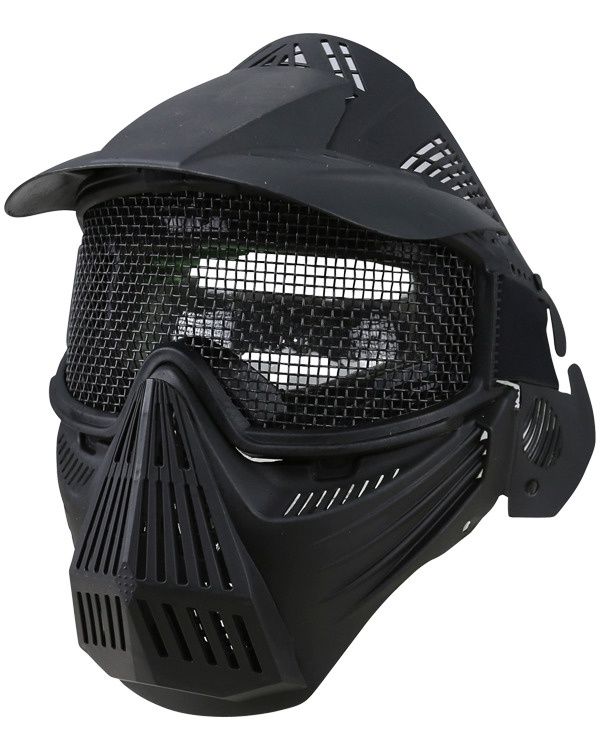 Full Face Mesh Mask, Colour: Black